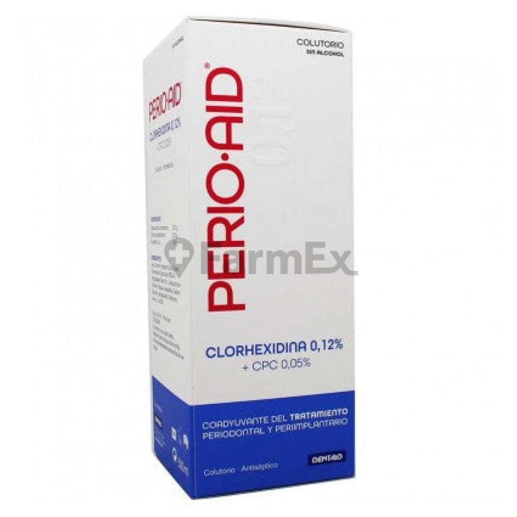 Perio Aid Tratamiento 0,12% / 0,05% x 500 mL Farmex-Pluxee-Persistente